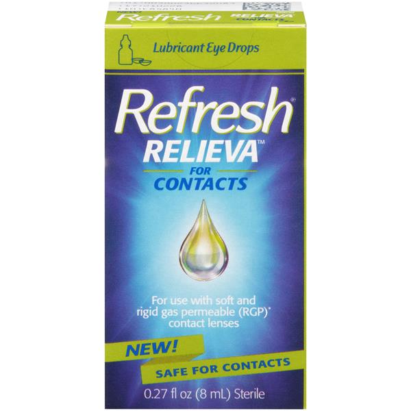 Refresh Relieva Lubricant Eye Drops for Contacts HyVee Aisles Online