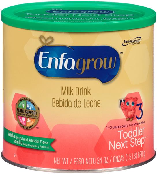 Enfagrow Toddler Next Step 3 Vanilla Flavor Milk Drink HyVee Aisles