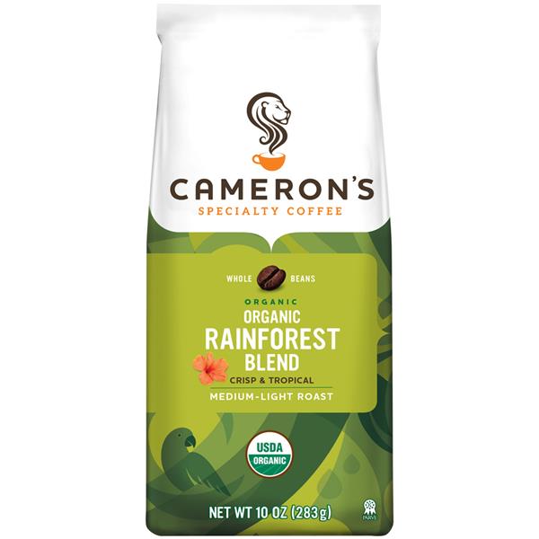 Cameron's Coffee Organic Rainforest Blend Whole Coffee Beans HyVee