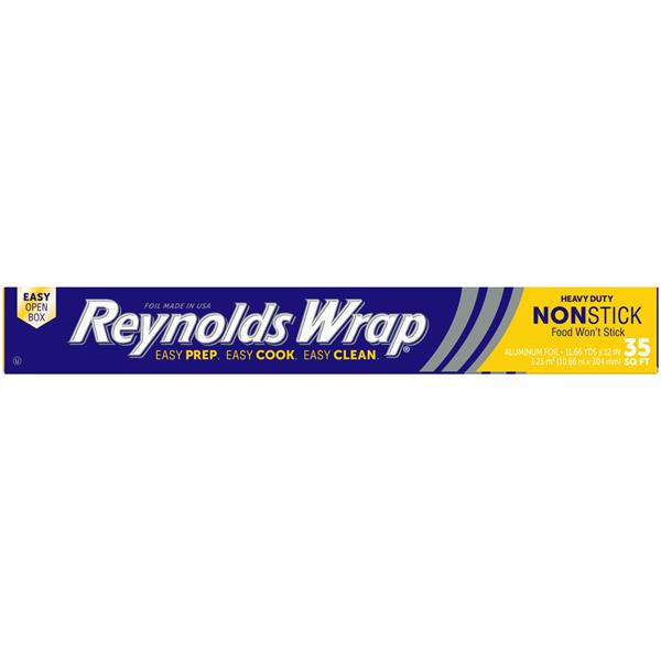 Reynolds Wrap Heavy Duty Non-Stick Aluminum Foil 35 Sq. Ft. Box | Hy ...