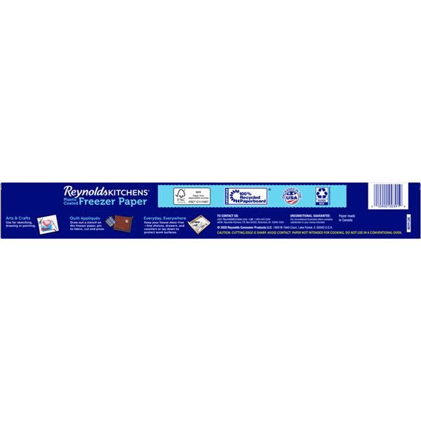 Reynolds Kitchens Plastic Coated Freezer Paper | Hy-Vee ...