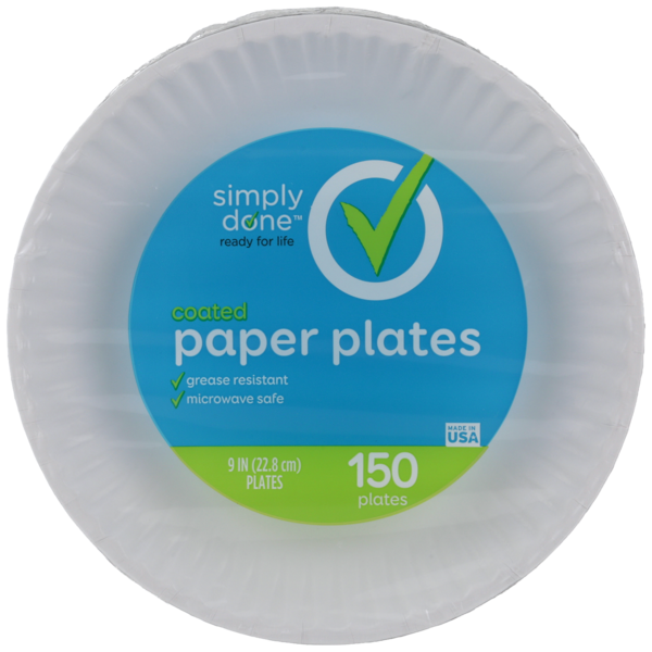 Simply Done Designer Paper Plates  Hy-Vee Aisles Online Grocery Shopping