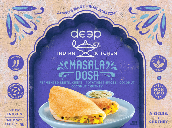 Deep Indian Kitchen Medium Spice Masala Dosa 14 oz | Hy-Vee Aisles