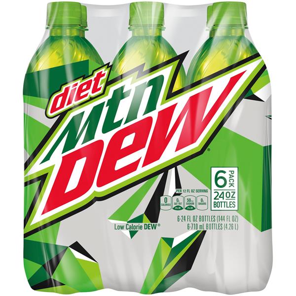 mt dew nutrition label