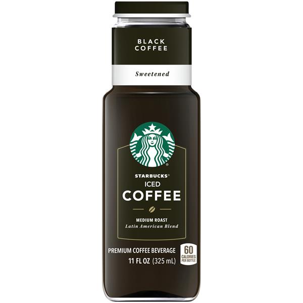 Starbucks Iced Sweetened Black Medium Roast Coffee 