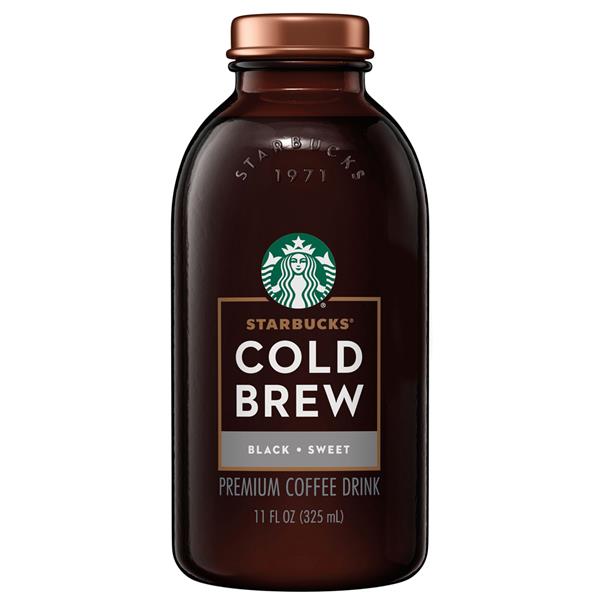 Starbucks Cold Brew Black Sweet Premium Coffee Drink | Hy-Vee Aisles ...