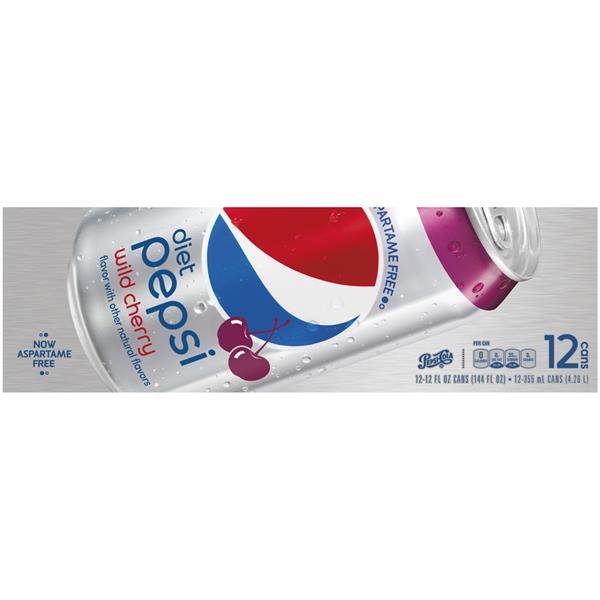 Wild Cherry Diet Pepsi 12 Pack 