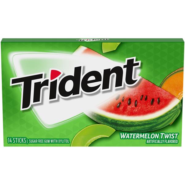 Trident Watermelon Twist Sugar Free Gum with Xylitol HyVee Aisles
