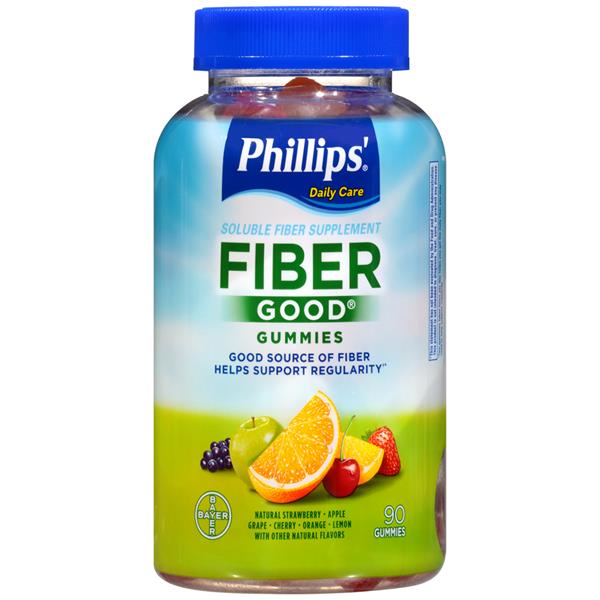 Phillips' Fiber Good Soluble Fiber Supplement Gummies | Hy-Vee Aisles ...