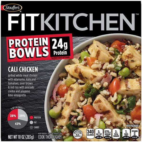 Stouffer S Fit Kitchen Protein Bowls Cali Chicken Hy Vee Aisles Online Grocery Shopping