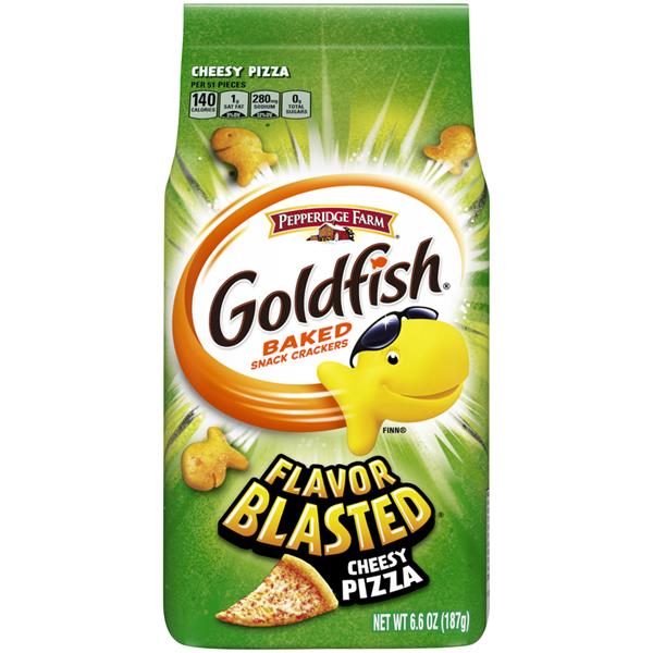 Pepperidge Farm Goldfish Flavor Blasted Cheesy Pizza Baked Snack