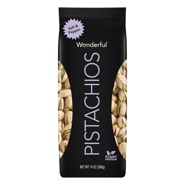 wonderful pistachios salt & pepper 40 ounce