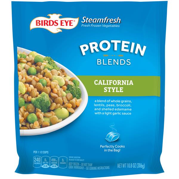 birds eye steamfresh protein blends california style hy birds eye steamfresh protein blends california style hy