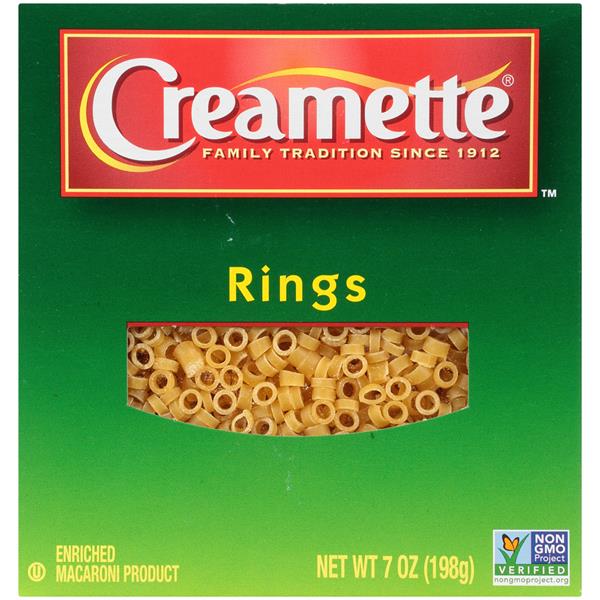 Creamette Rings | Hy-Vee Aisles Online Grocery Shopping