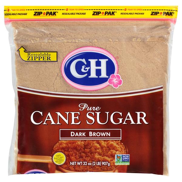 C&H Pure Cane Sugar Dark Brown | Hy-Vee Aisles Online Grocery Shopping