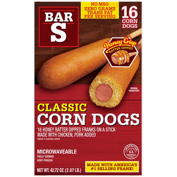 BarS Honey Batter Dipped Classic Corn Dogs 16Ct HyVee Aisles Online