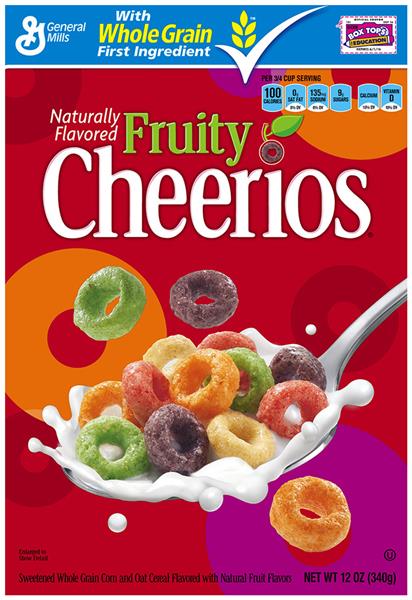 General Mills Fruity Cheerios Cereal | Hy-Vee Aisles Online Grocery ...