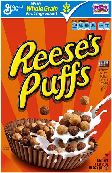 General Mills Reese's Puffs Cereal | Hy-Vee Aisles Online Grocery Shopping