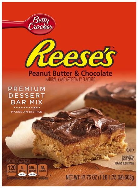 Betty Crocker Reese's Peanut Butter & Chocolate Dessert Bar Mix | Hy