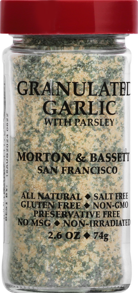 Morton and Bassett Seasoning Garlic Powder 2.6 oz Pack of 3