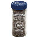 Morton & Bassett Organic Fine Ground Black Pepper