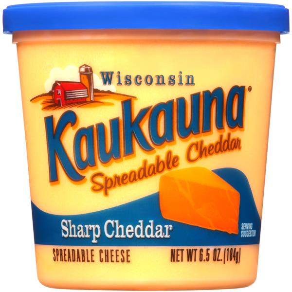 Kaukauna Sharp Cheddar Spreadable Cheese HyVee Aisles Online Grocery