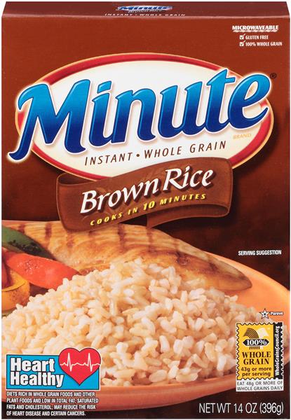 Minute Instant Whole Grain Brown Rice | Hy-Vee Aisles Online Grocery ...