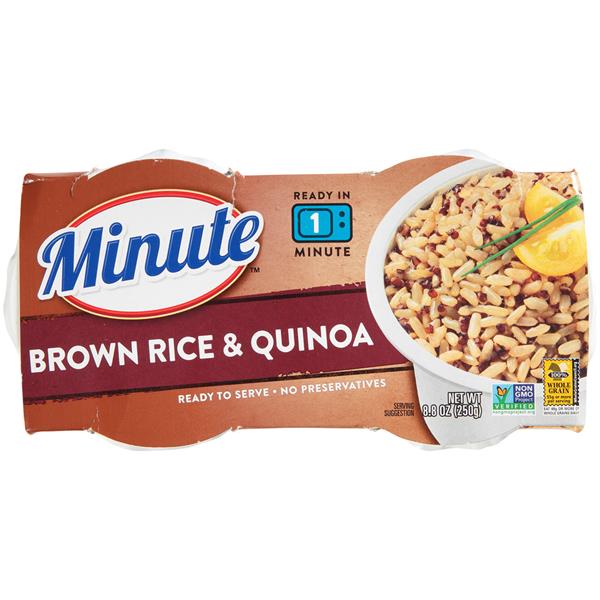 Minute Brown Rice & Quinoa 2Ct | Hy-Vee Aisles Online Grocery Shopping