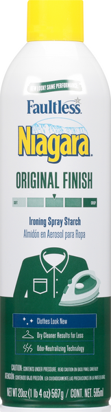 Niagara Original Spray Starch Plus  Hy-Vee Aisles Online Grocery Shopping