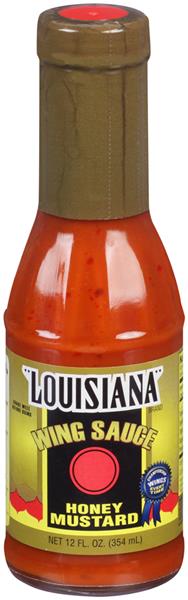 Louisiana Brand Honey Mustard Wing Sauce Hy Vee Aisles Online Grocery Shopping