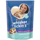Purina Whisker Lickin's Chicken & Seafood Flavors Crunchy Cat Treats