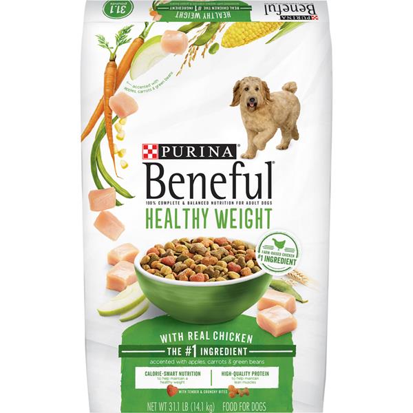 Purina Beneful Healthy Weight Dog Food | Hy-Vee Aisles Online Grocery ...