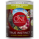 Purina ONE SmartBlend True Instinct Tender Cuts With Real Chicken & Duck Wet Dog Food