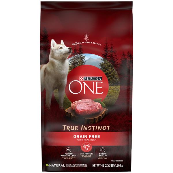 purina true instinct grain free dog food