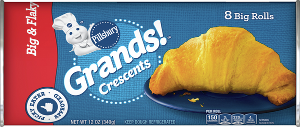 Pillsbury Grands Big Flaky Crescent Rolls 8ct Hy Vee Aisles Online Grocery Shopping