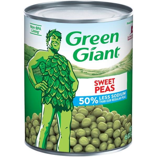 Green Giant 50 Less Sodium Sweet Peas HyVee Aisles Online Grocery Shopping