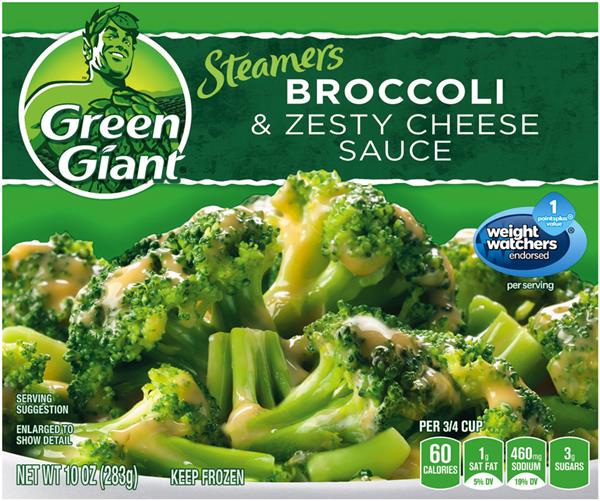 Green Giant Steamers Broccoli & Zesty Cheese Sauce | Hy ...