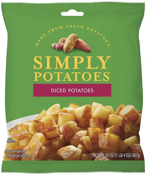 Simply Potatoes Diced Potatoes Hy Vee Aisles Online Grocery Shopping