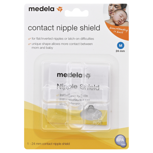 BPA free Medela Contact Nipple Shield 24 mm M 