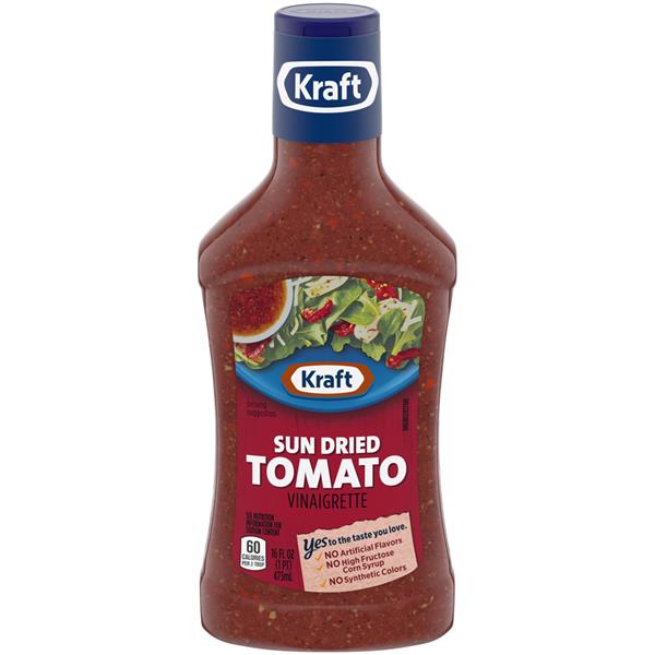 Kraft Sun Dried Tomato Vinaigrette Dressing | Hy-Vee ...