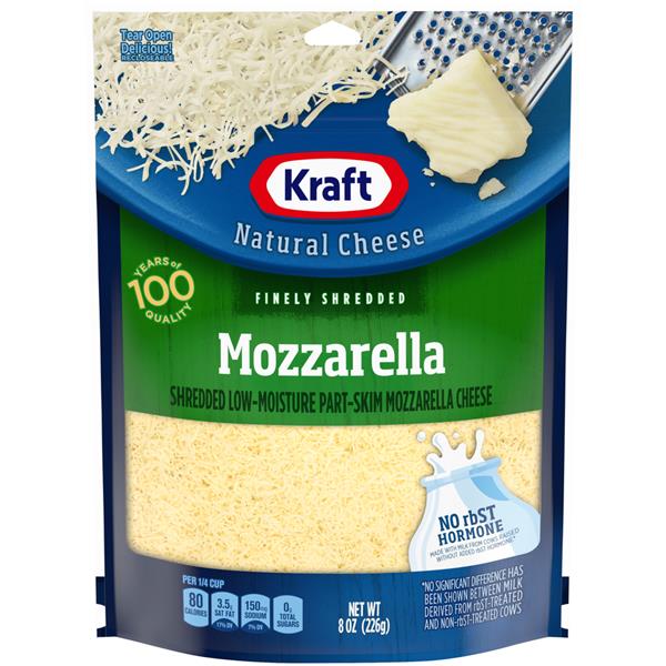 Kraft Finely Shredded Mozzarella Cheese Hy Vee Aisles Online Grocery
