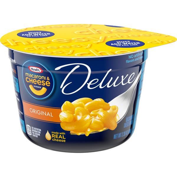 Kraft Deluxe Original Macaroni & Cheese Dinner | Hy-Vee Aisles Online ...