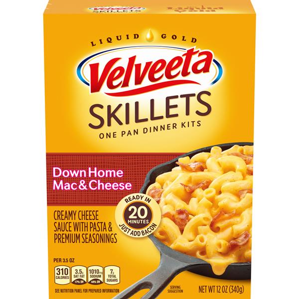 Velveeta Skillets Down Home Mac Cheese One Pan Dinner Kit Hy Vee Aisles Online Grocery Shopping