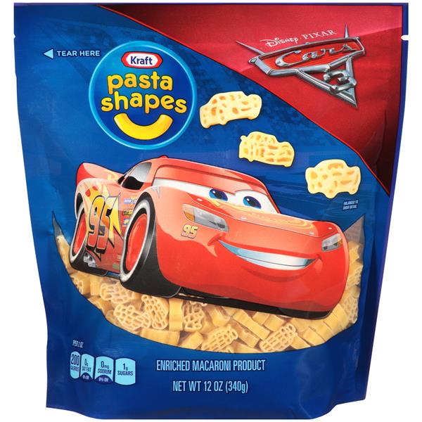 Kraft Disney/Pixar Cars 3 Pasta Shapes | Hy-Vee Aisles Online Grocery