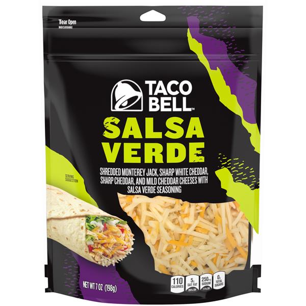 Taco Bell Salsa Verde Shredded Cheese HyVee Aisles Online Grocery