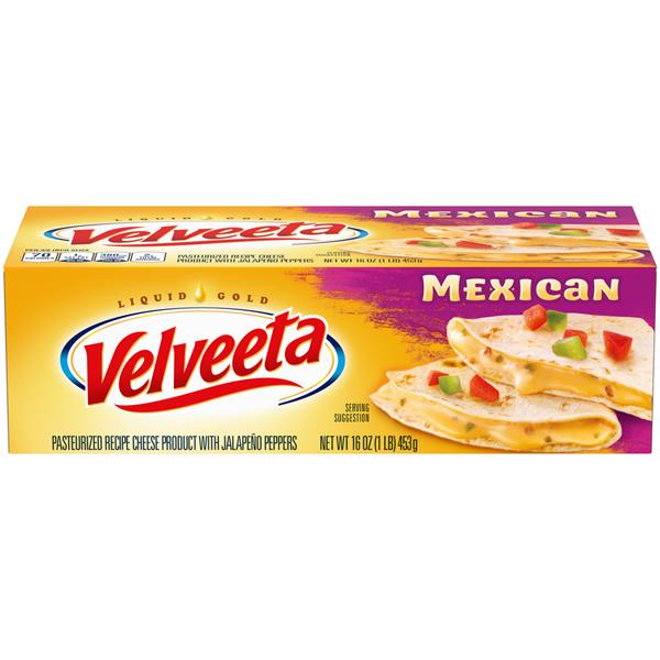 Velveeta Mexican Cheese Loaf HyVee Aisles Online Grocery Shopping