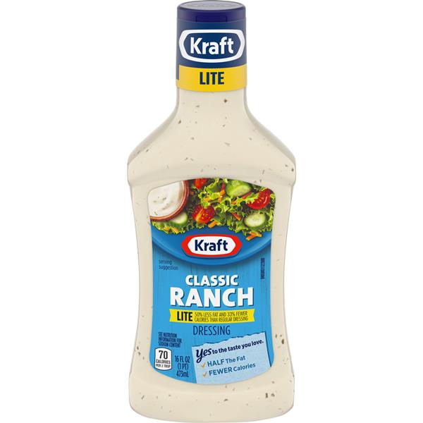 Kraft Lite Classic Ranch Dressing HyVee Aisles Online Grocery Shopping