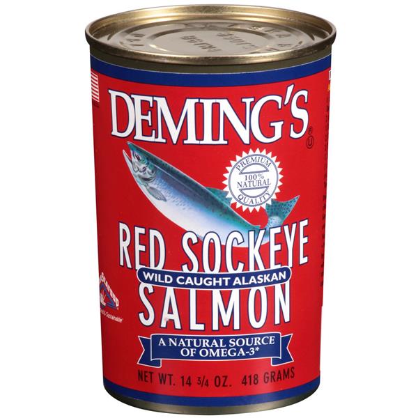 Deming's Red Sockeye Wild Caught Alaskan Salmon | Hy-Vee Aisles Online ...