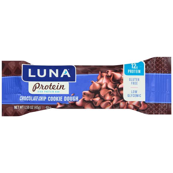 Luna Protein High Bar Chocolate Chip Cookie Dough Luna Protein High Bar Chocolate Chip Cookie Dough