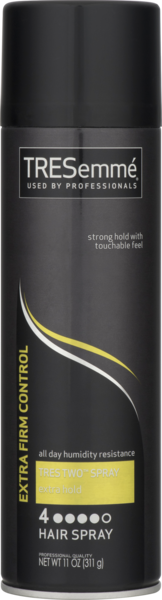 Tresemmé Tres Two Spray Extra Hold Hairspray, Extra-Firm Control, Strong  Hold With Touchable Feel, Humidity Resistant, All Day Frizz Control, Pack  Of 2 - 11 Oz Each 